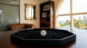 Round brilliant diamond for collateral loan Palm Beach Florida
