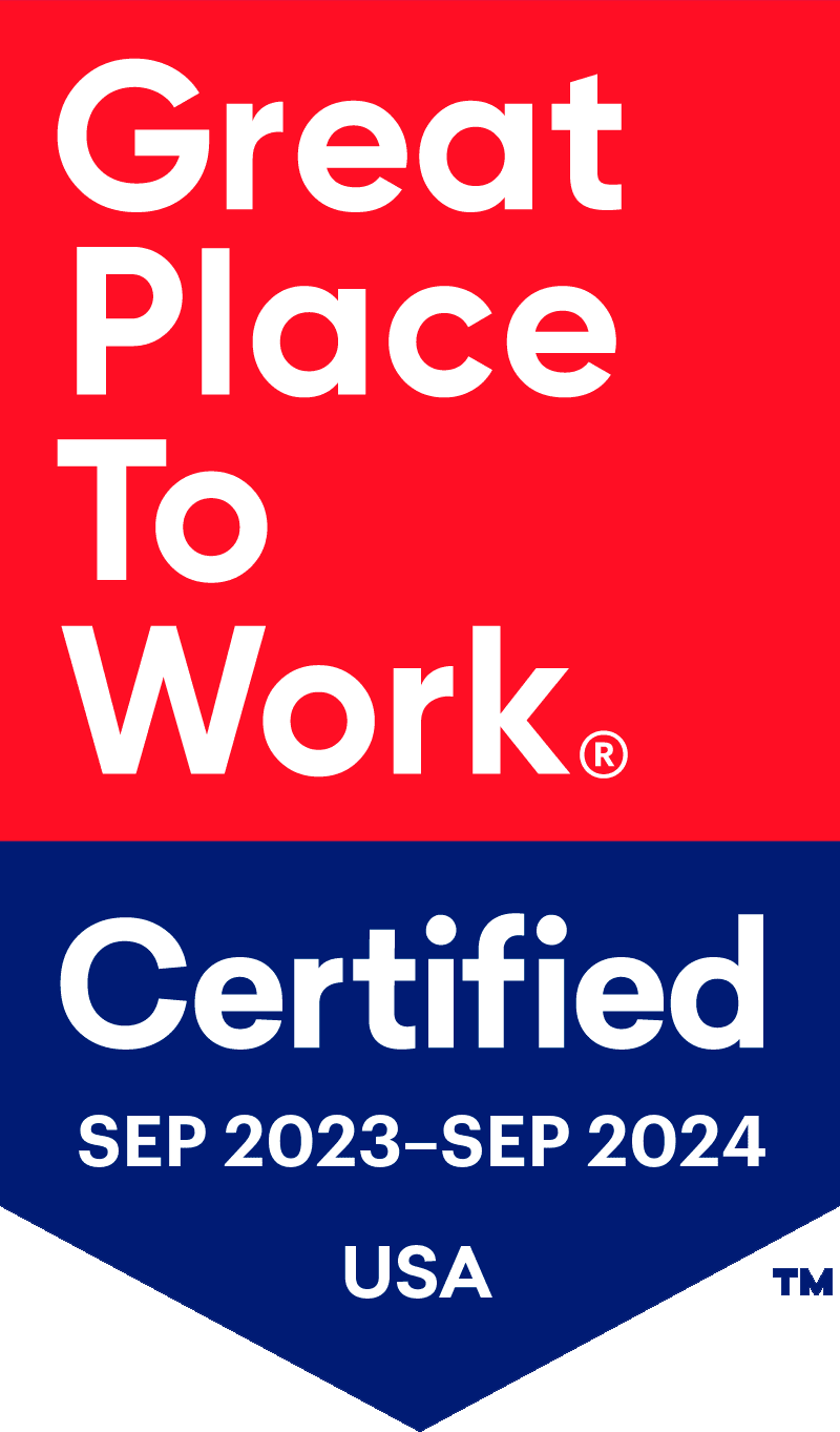 Great place to work certified badge for usa, valid sep 2023–sep 2024