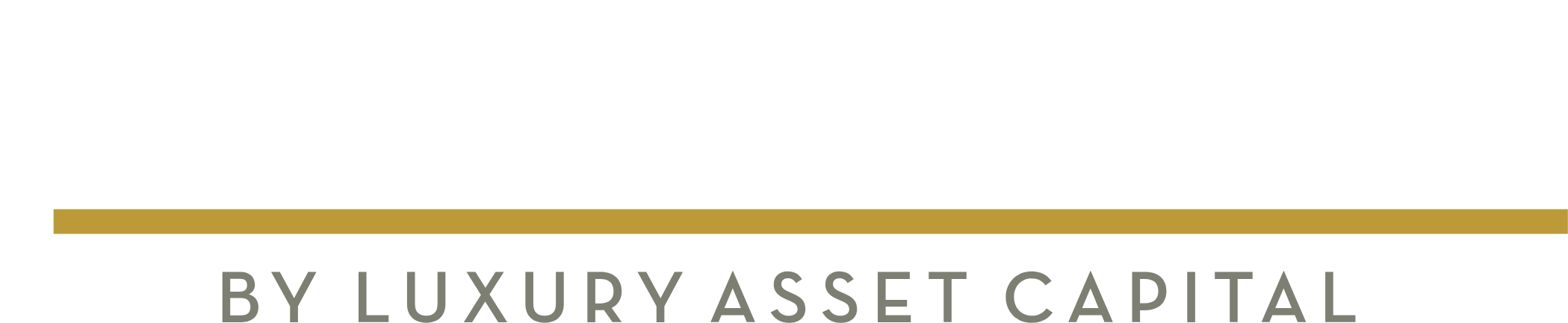 Palm beach bank logo with a gold underline and the tagline 'by luxury asset capital'.